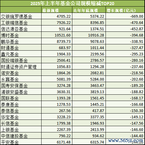 数据起头：wind 统计区间：2024.12.31—2025年6月30日 剔除ETF辘集基金市值